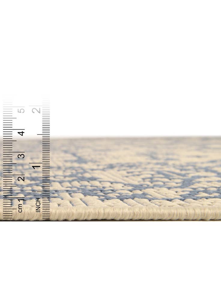 Detail image of  2' x 6'  Washable Botanical Indoor / Outdoor Runner Rug