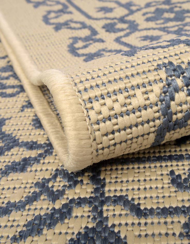 Detail image of  2' x 6'  Washable Botanical Indoor / Outdoor Runner Rug