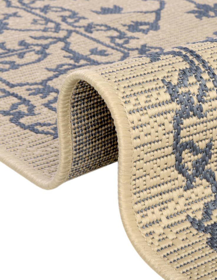 Detail image of  2' x 6'  Washable Botanical Indoor / Outdoor Runner Rug