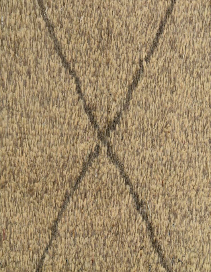 Detail image of  6' x 9' 2  Hand Knotted Moroccan Wool Rug