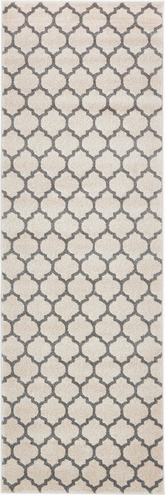  2' 7 x 8' Lattice Runner Rug