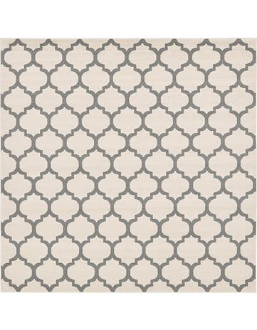 10' x 10' Lattice Square Rug