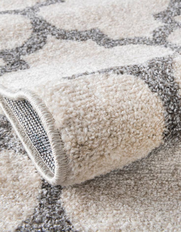 Detail image of  6' x 6' Lattice Square Rug