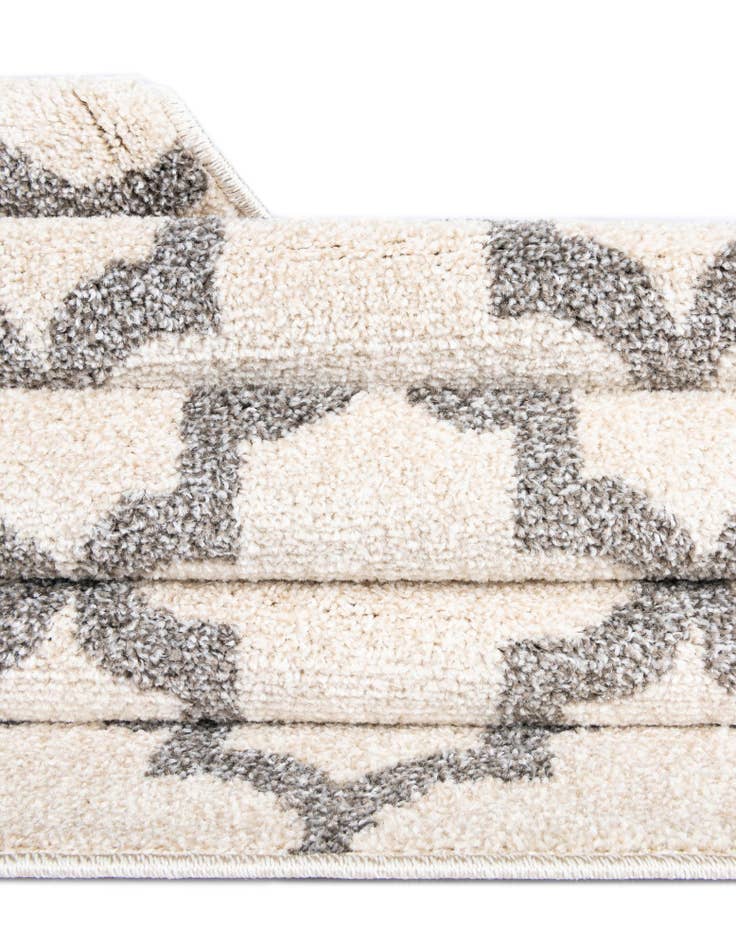 Detail image of  6' x 6' Lattice Square Rug