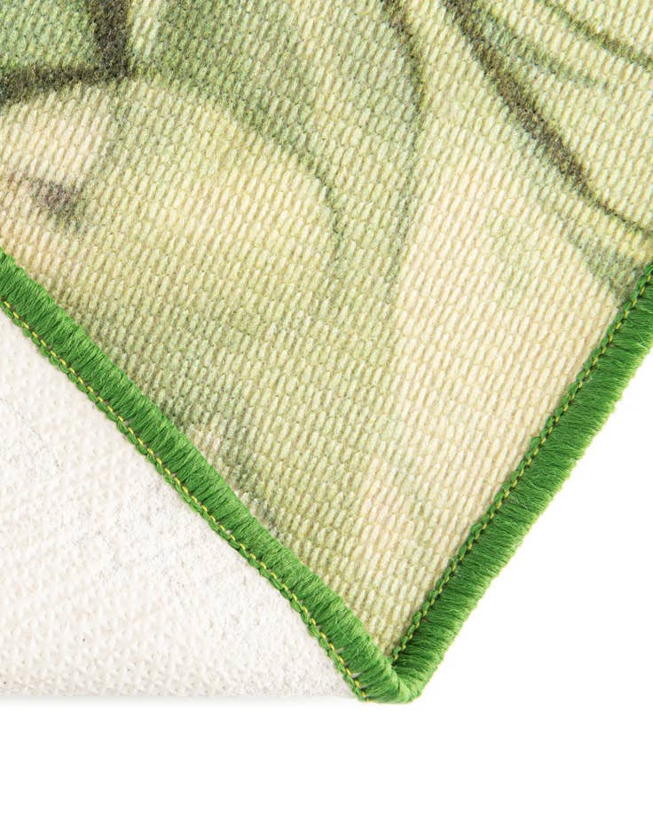 Detail image of  2' x 3' 1  Washable Jill Zarin Caribbean Indoor / Outdoor Oval Rug