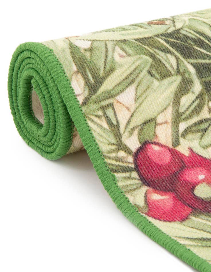 Detail image of  2' x 3' 1  Washable Jill Zarin Caribbean Indoor / Outdoor Oval Rug