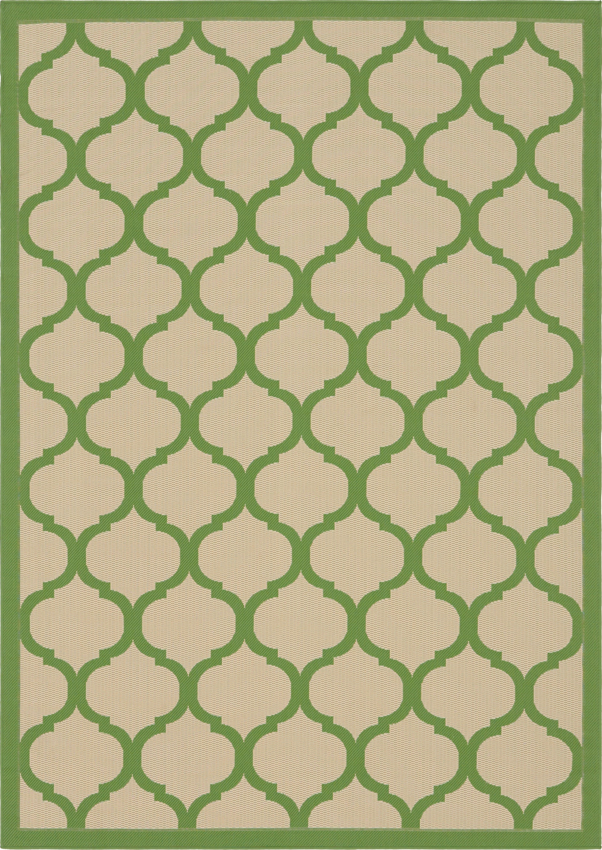 Rug Beige and Green Swatch link