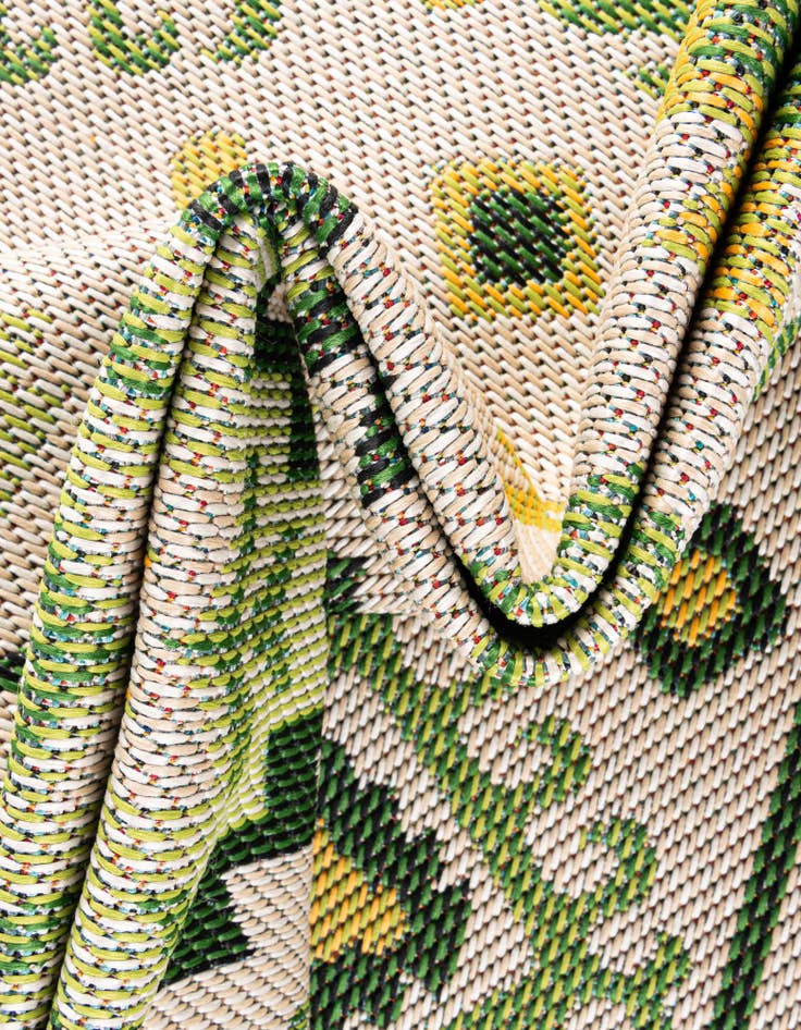 Detail image of  10' x 10'  Washable Baja Indoor / Outdoor Square Rug