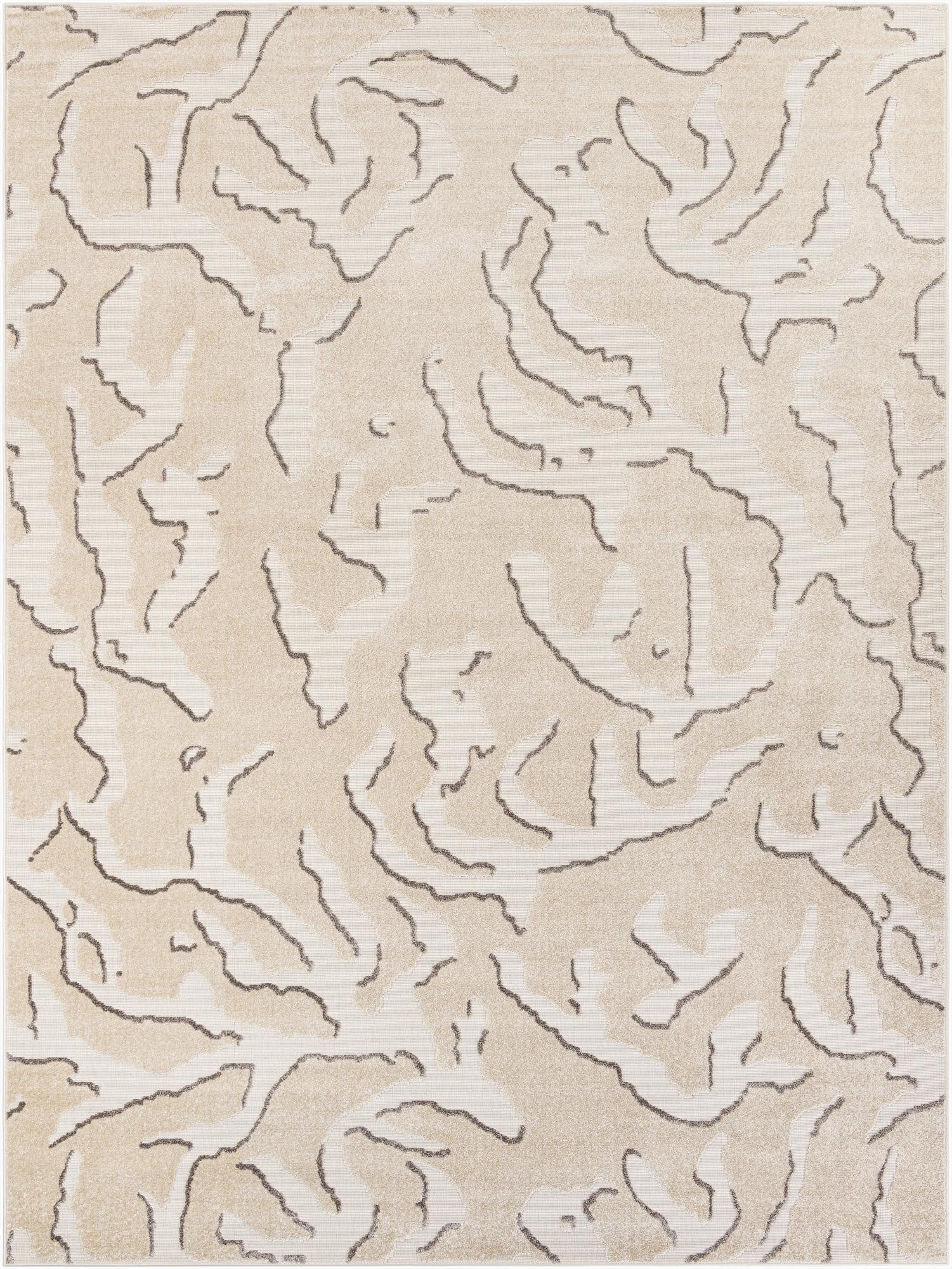  9' x 12'  Washable Sabrina Soto Indoor / Outdoor Rug