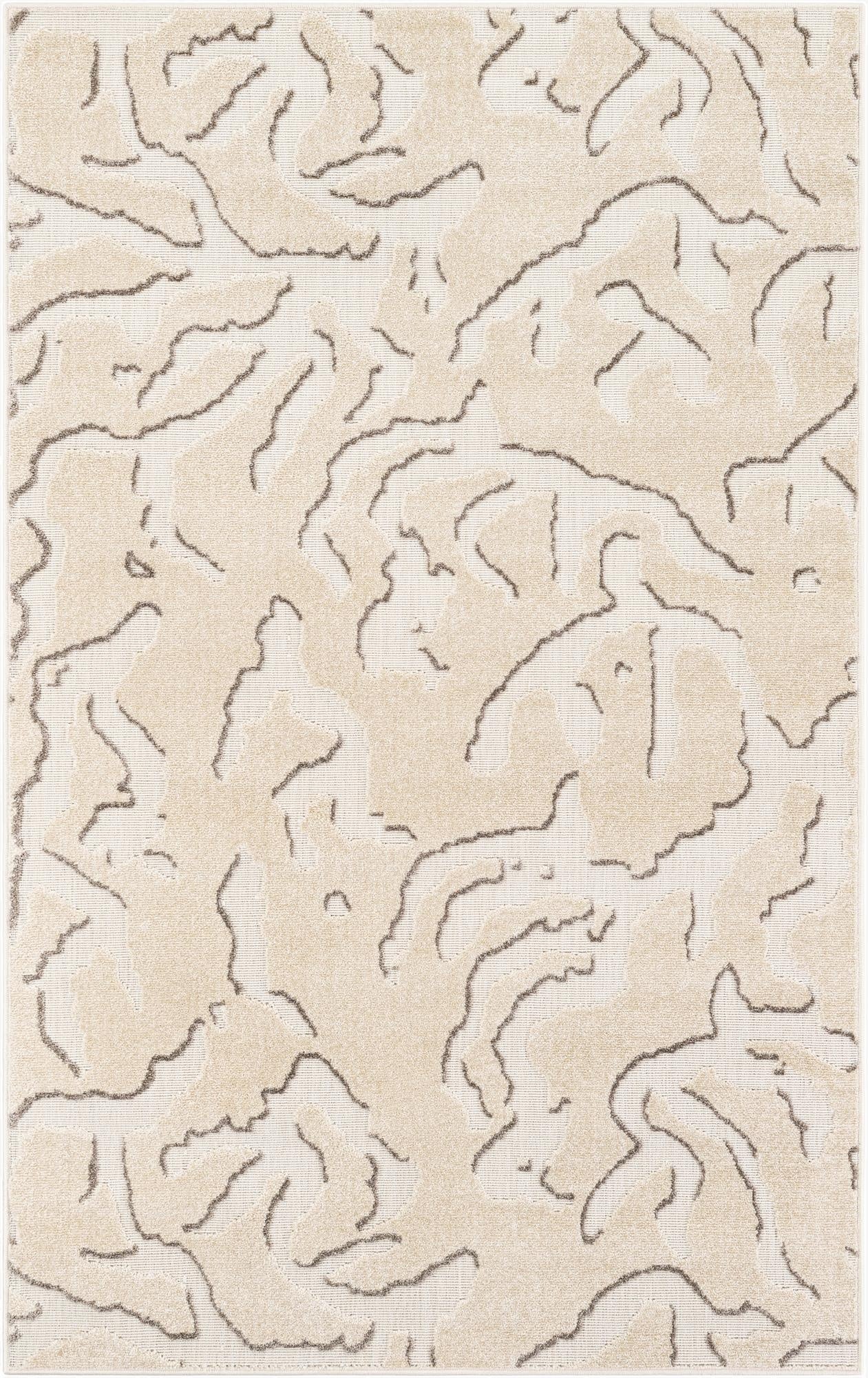  5' x 8'  Washable Sabrina Soto Indoor / Outdoor Rug