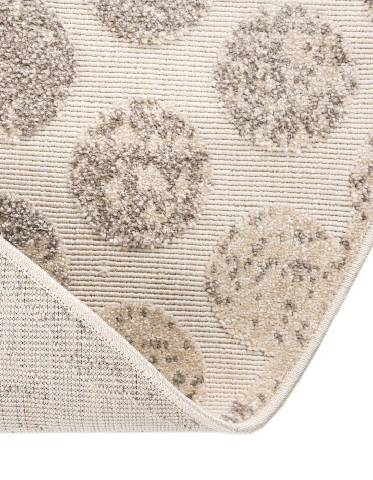 Detail image of  5' x 5'  Washable Sabrina Soto Indoor / Outdoor Round Rug