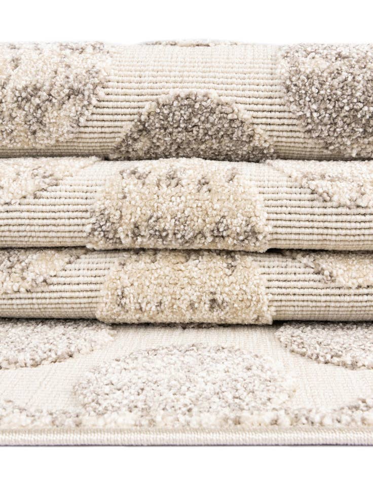 Detail image of  5' x 5'  Washable Sabrina Soto Indoor / Outdoor Round Rug