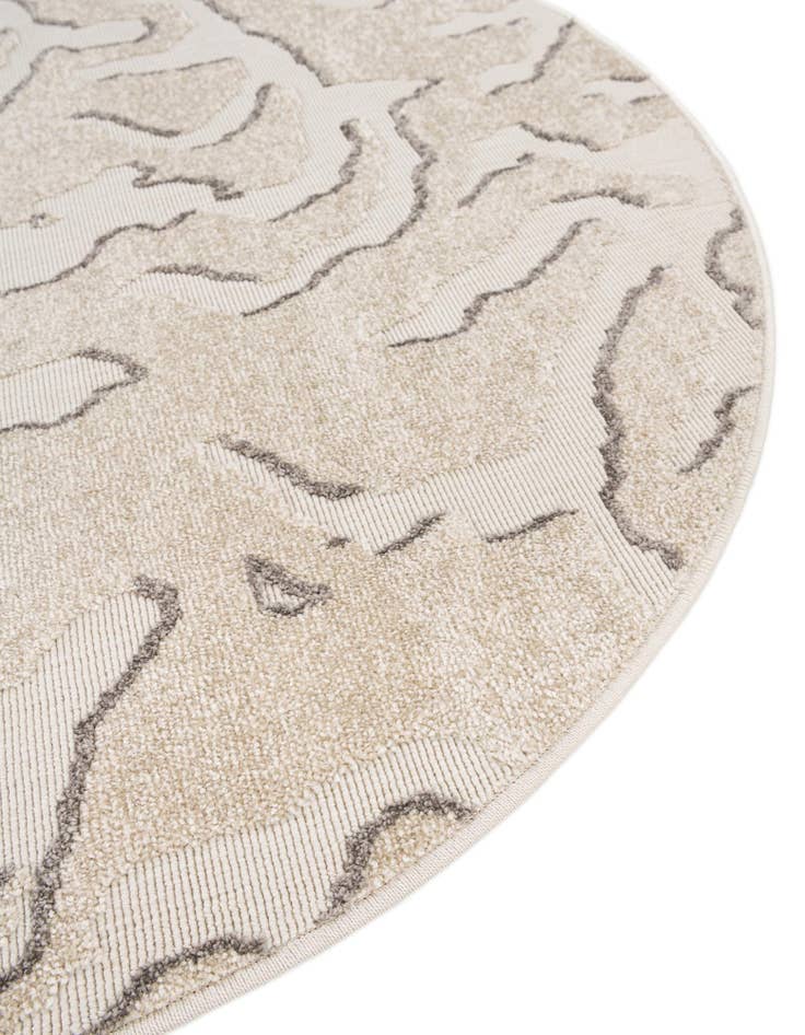Detail image of  10' x 10'  Washable Sabrina Soto Indoor / Outdoor Round Rug