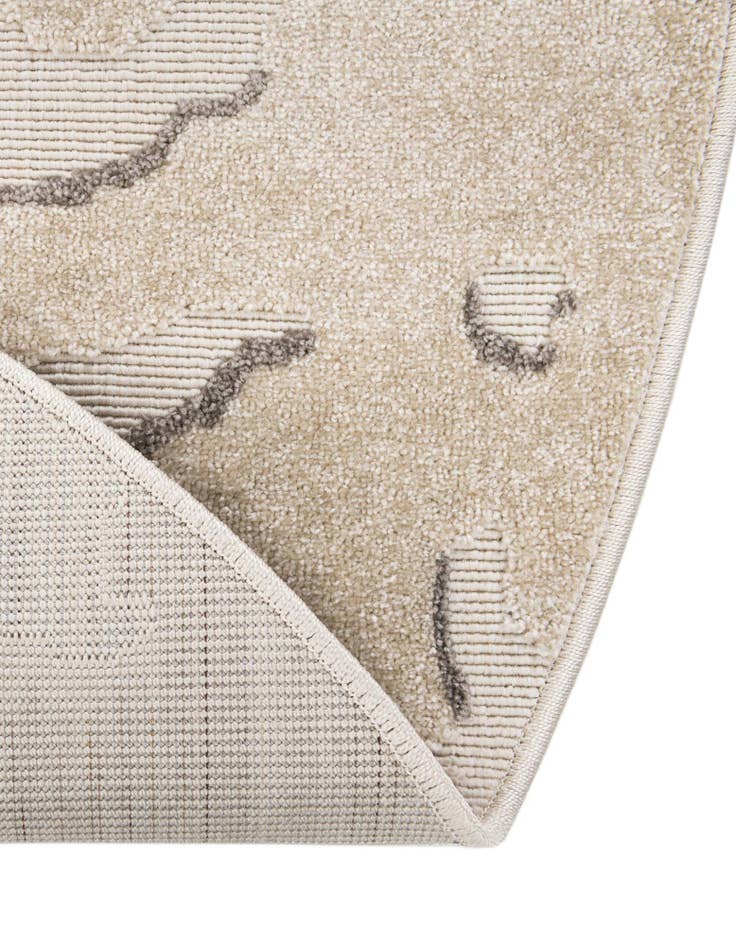 Detail image of  10' x 10'  Washable Sabrina Soto Indoor / Outdoor Round Rug