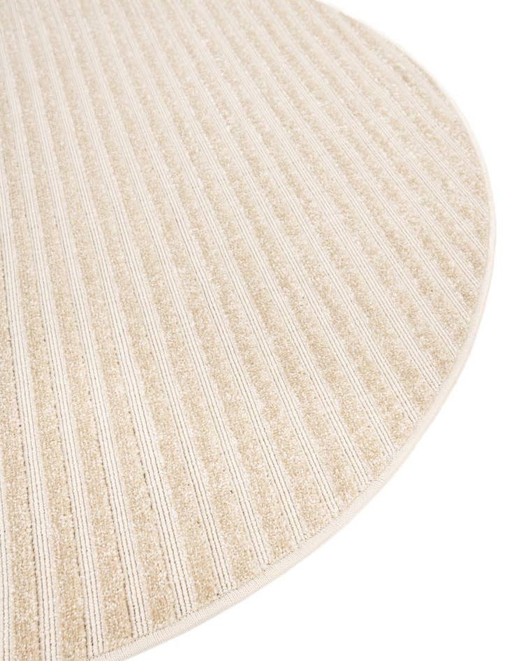 Detail image of  3' x 3'  Washable Sabrina Soto Indoor / Outdoor Round Rug