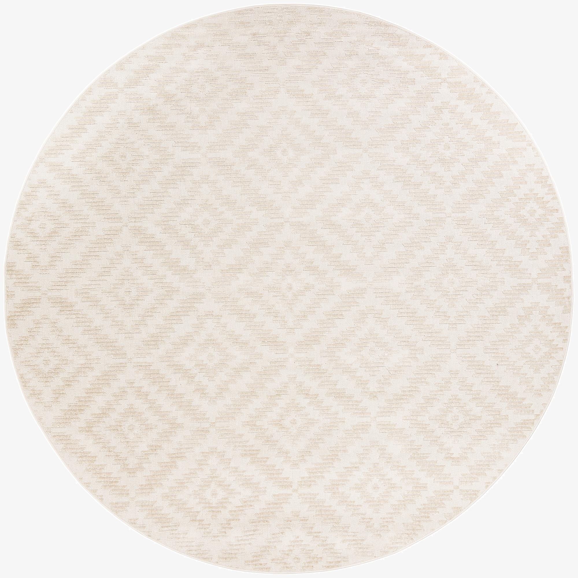  10' x 10'  Washable Sabrina Soto Indoor / Outdoor Round Rug
