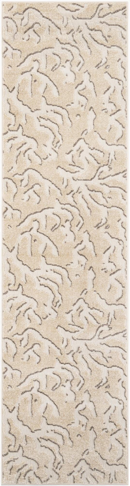  2' 7 x 10'  Washable Sabrina Soto Indoor / Outdoor Runner Rug