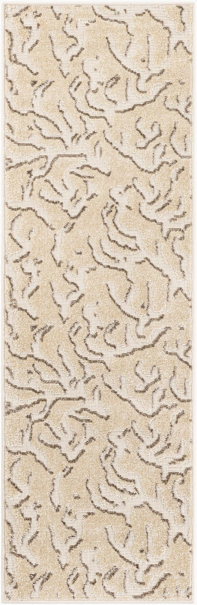  2' x 6'  Washable Sabrina Soto Indoor / Outdoor Runner Rug
