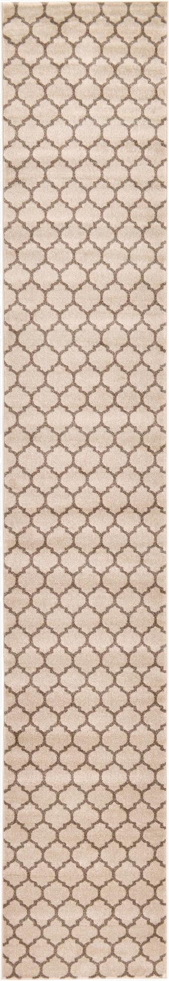 2' 7 x 16' 5 Lattice Runner Rug
