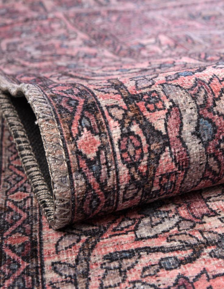 Detail image of  5' 3 x 5' 3  Washable Mangata Square Rug