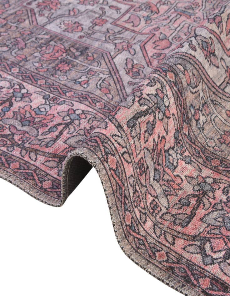 Detail image of  5' 3 x 5' 3  Washable Mangata Square Rug