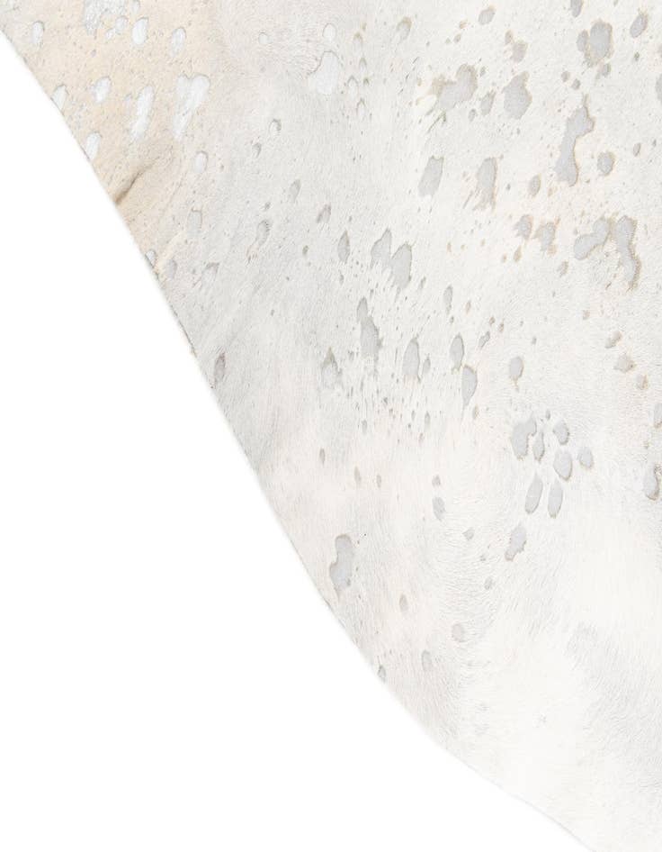 Detail image of  7' 1 x 7' 10 Cowhide Leather Square Rug