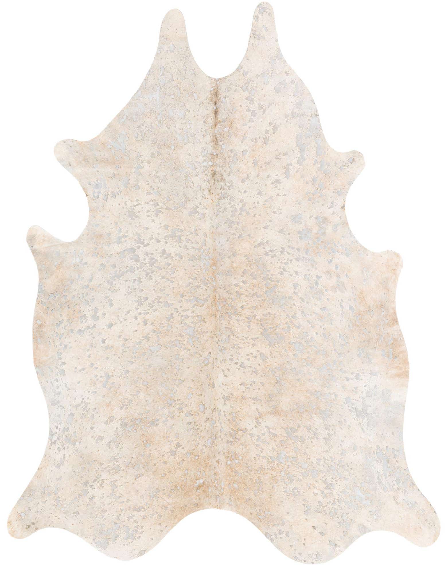 Primary image  6' 5 x 7' 1 Cowhide Leather Square Rug