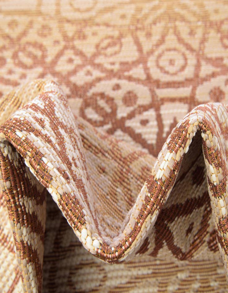 Detail image of  10' x 12' 2  Washable Lattice Indoor / Outdoor Rug