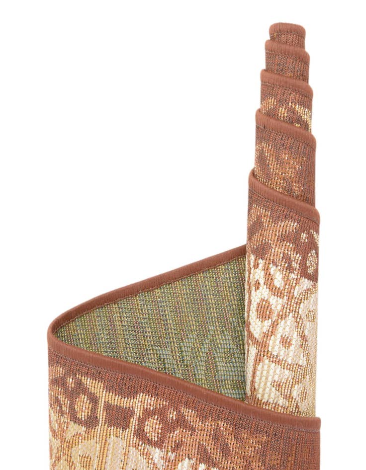 Detail image of  10' x 12' 2  Washable Lattice Indoor / Outdoor Rug