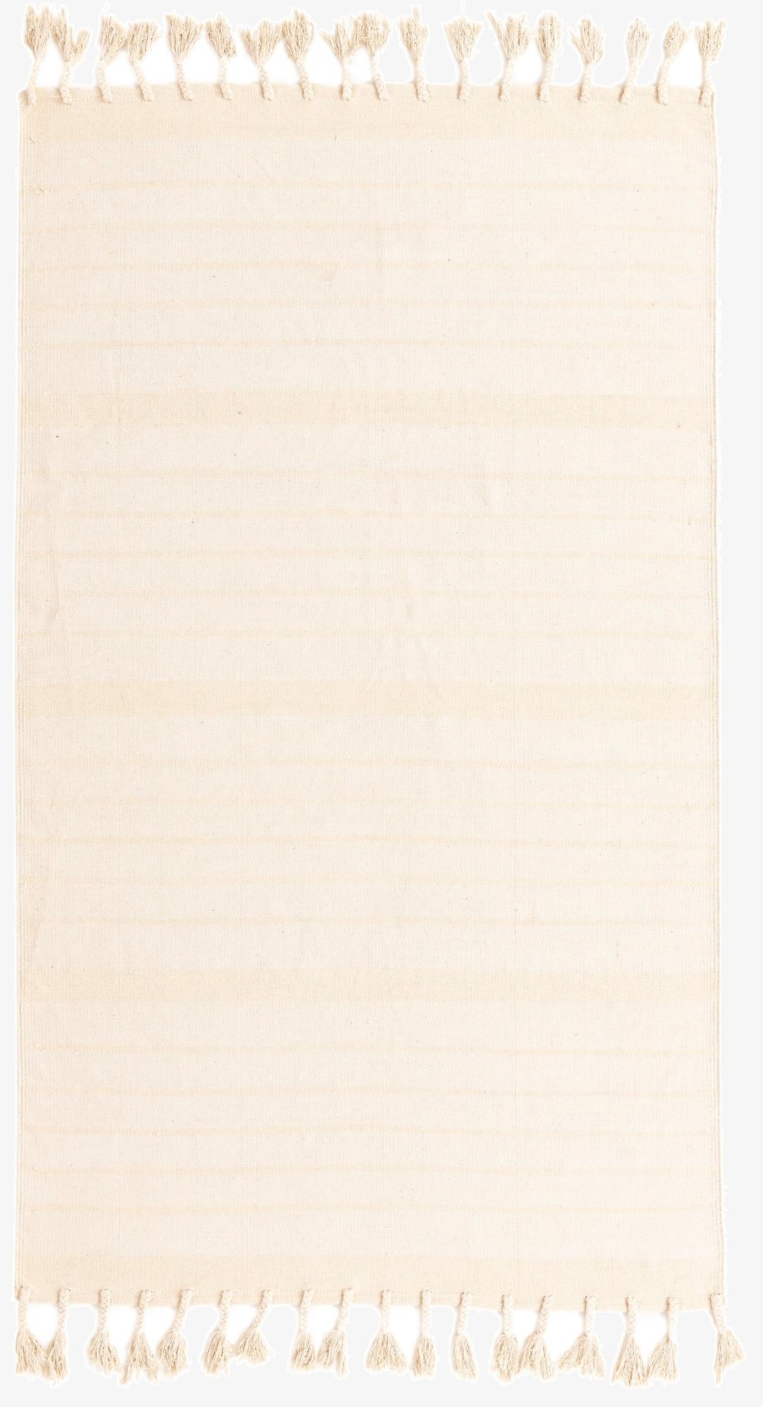  5' 1 x 8'  Hand Woven Chindi Cotton Rug