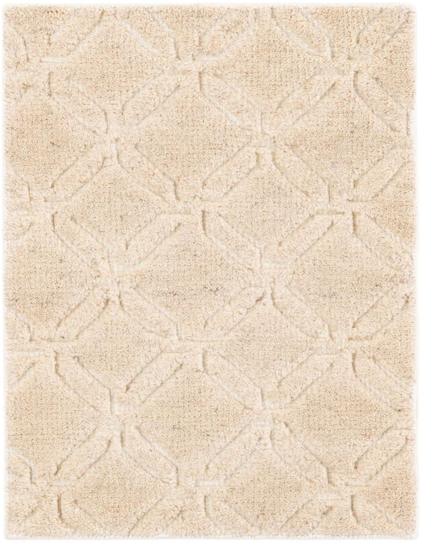 Primary image  2' x 3'  Hand Knotted Lana New Zealand Wool Rug