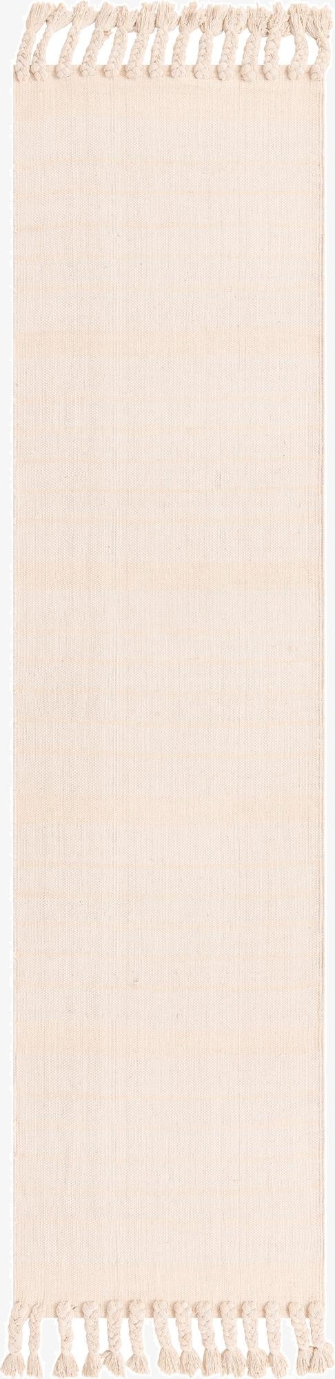  2' 7 x 12'  Hand Woven Chindi Cotton Runner Rug