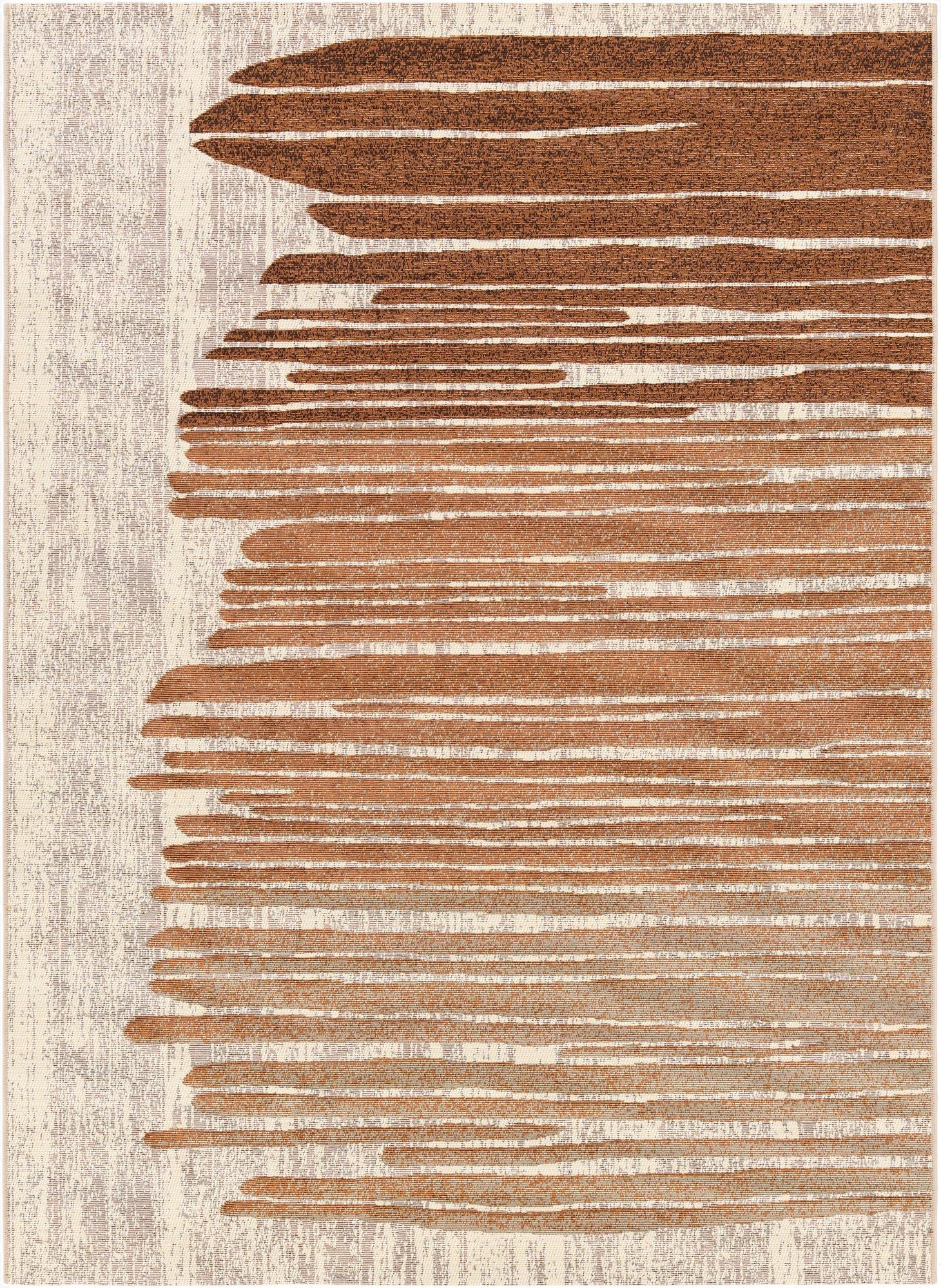  5' x 7'  Washable Modern Indoor / Outdoor Rug