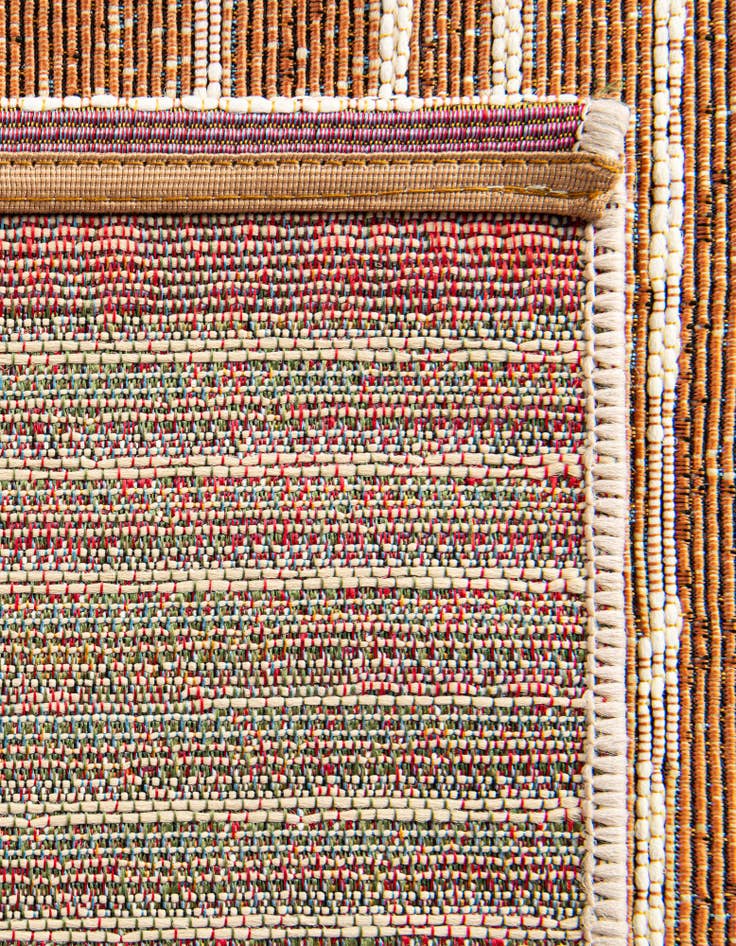 Detail image of  2' x 8'  Washable Modern Indoor / Outdoor Runner Rug