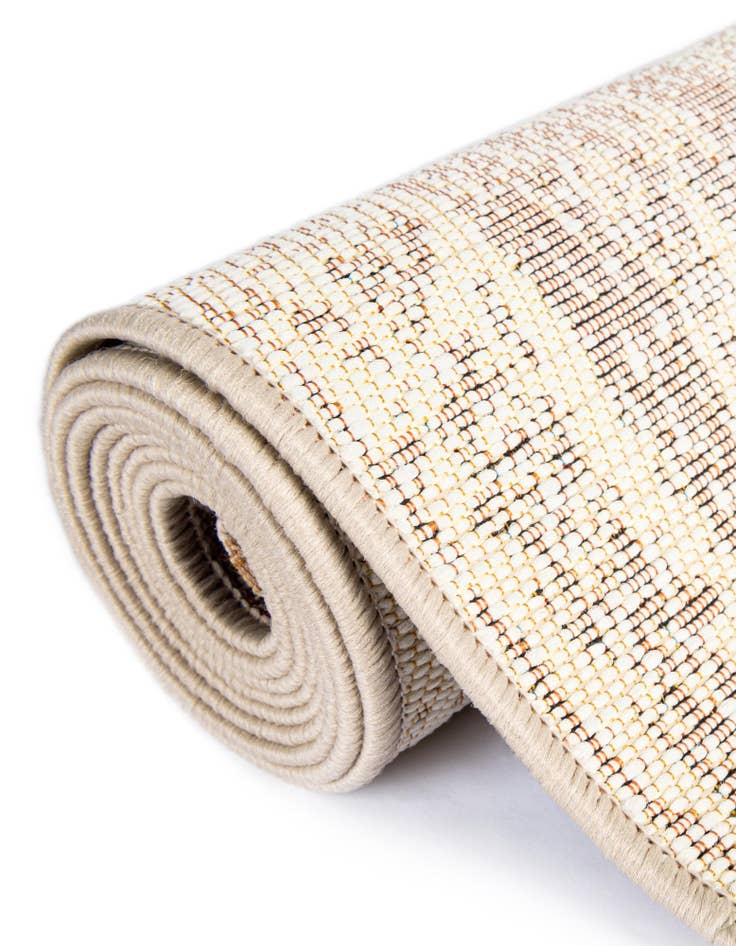 Detail image of  2' x 8'  Washable Modern Indoor / Outdoor Runner Rug