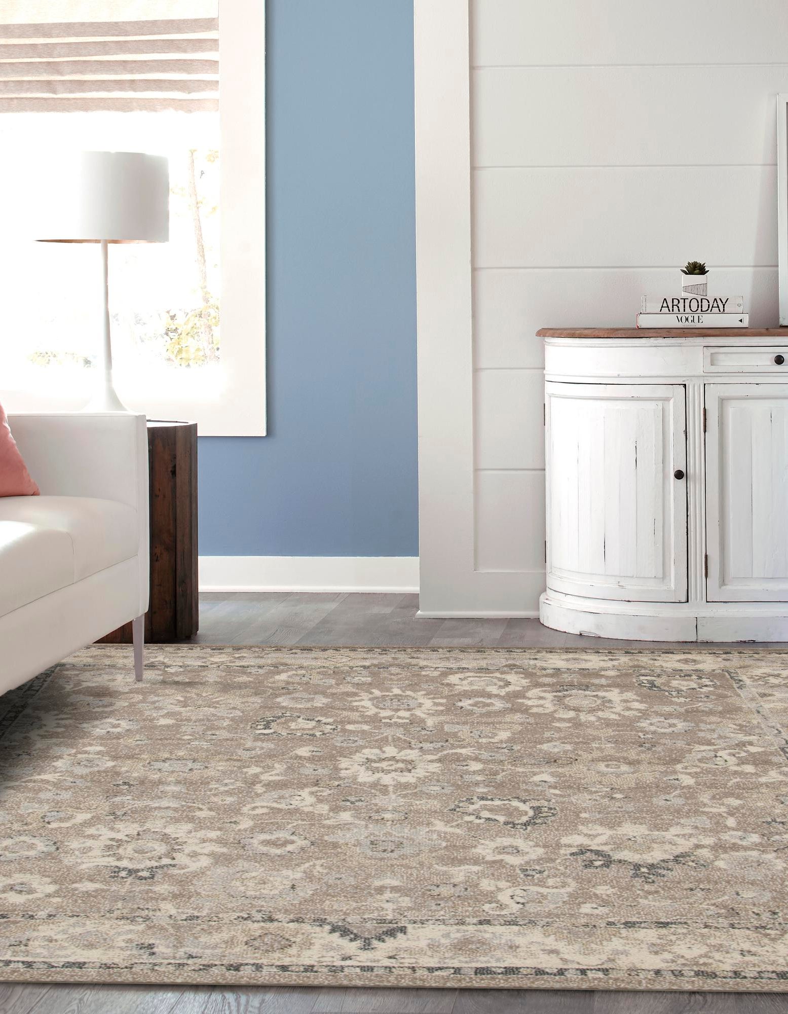 Beige Brown 12' x 12' Madeline Square Rug | Rugs.com