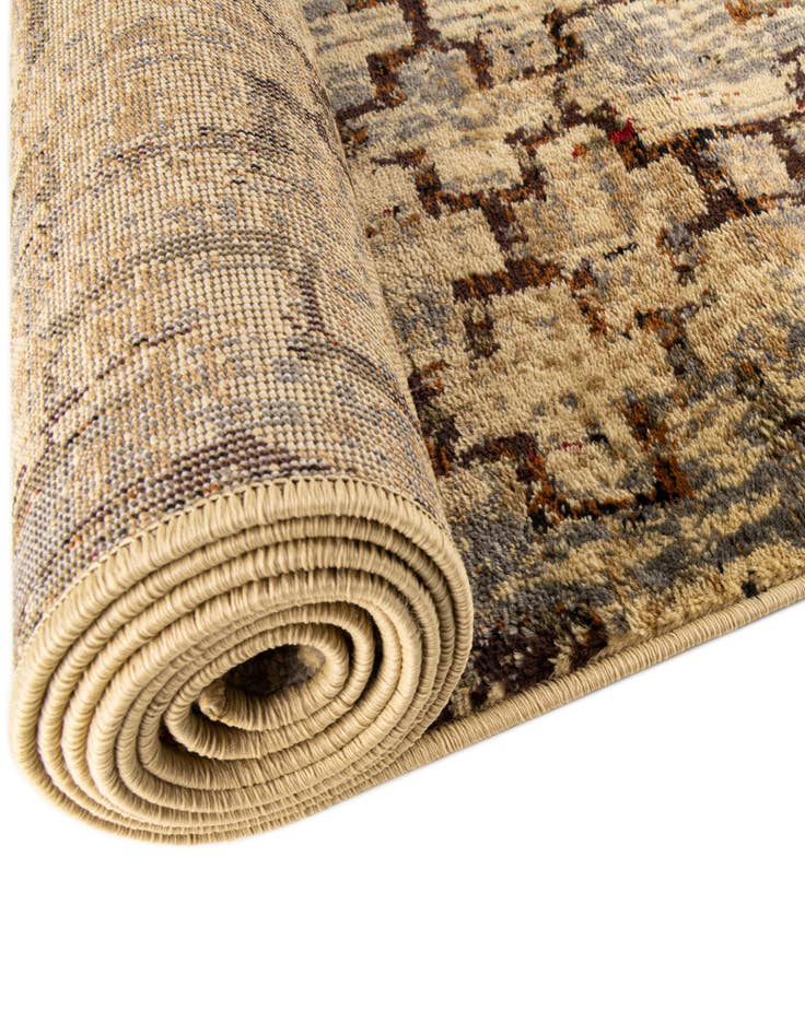 Detail image of  5' 3 x 5' 3 Saturn Octagon Rug