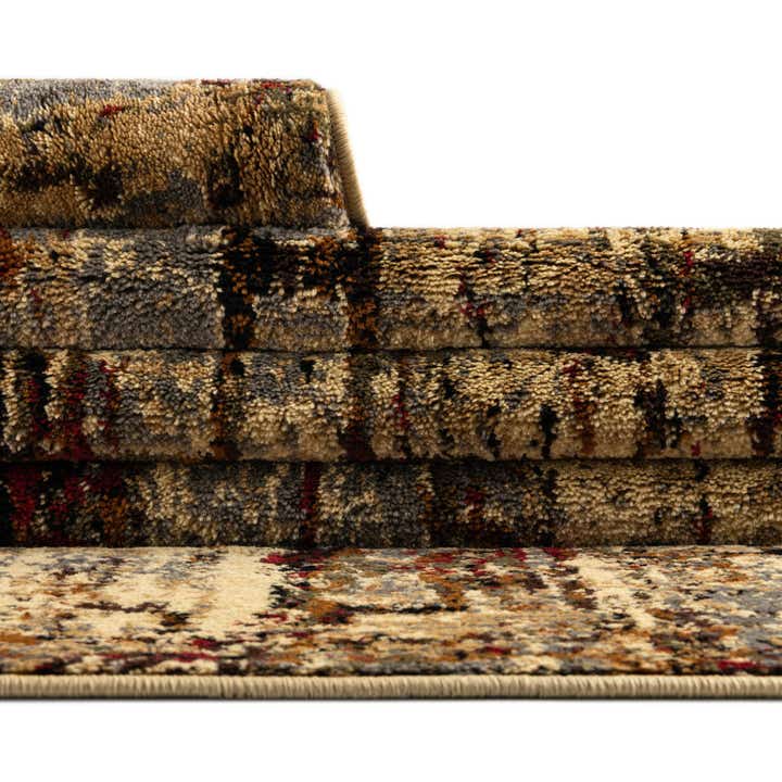 Beige Cream 6' x 9' Saturn Rug | Rugs.com