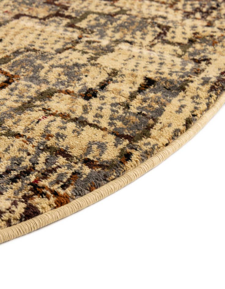 Detail image of  3' x 3' Saturn Round Rug