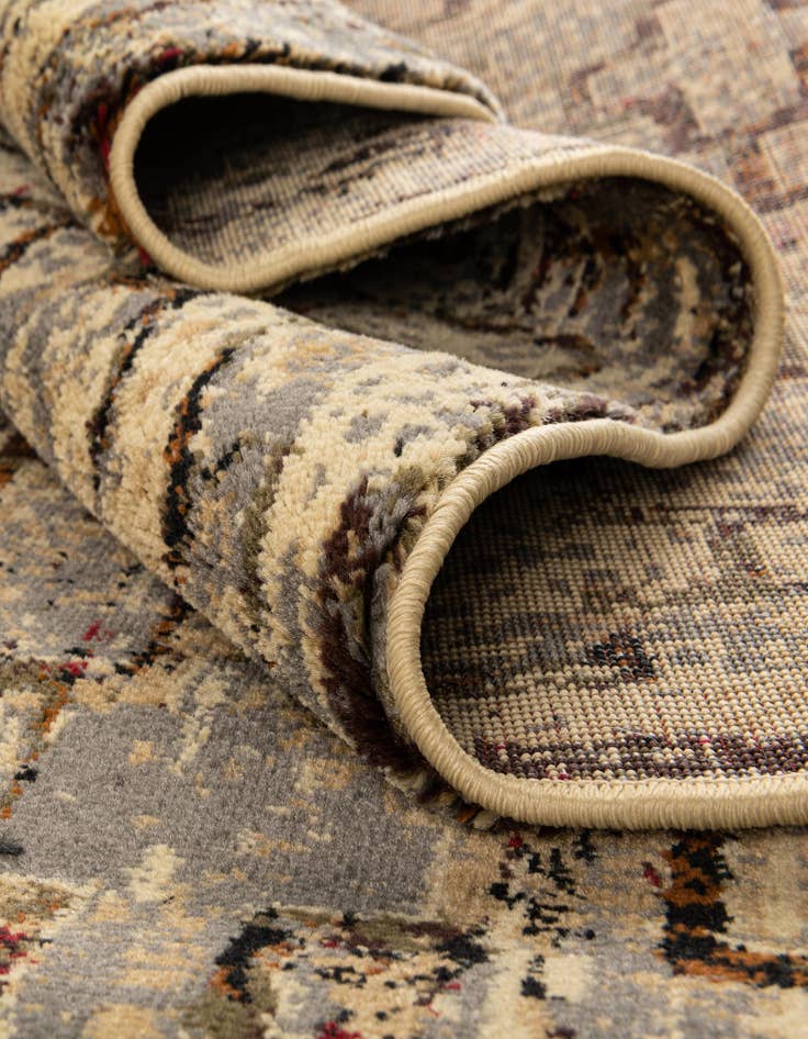 Detail image of  3' x 3' Saturn Round Rug