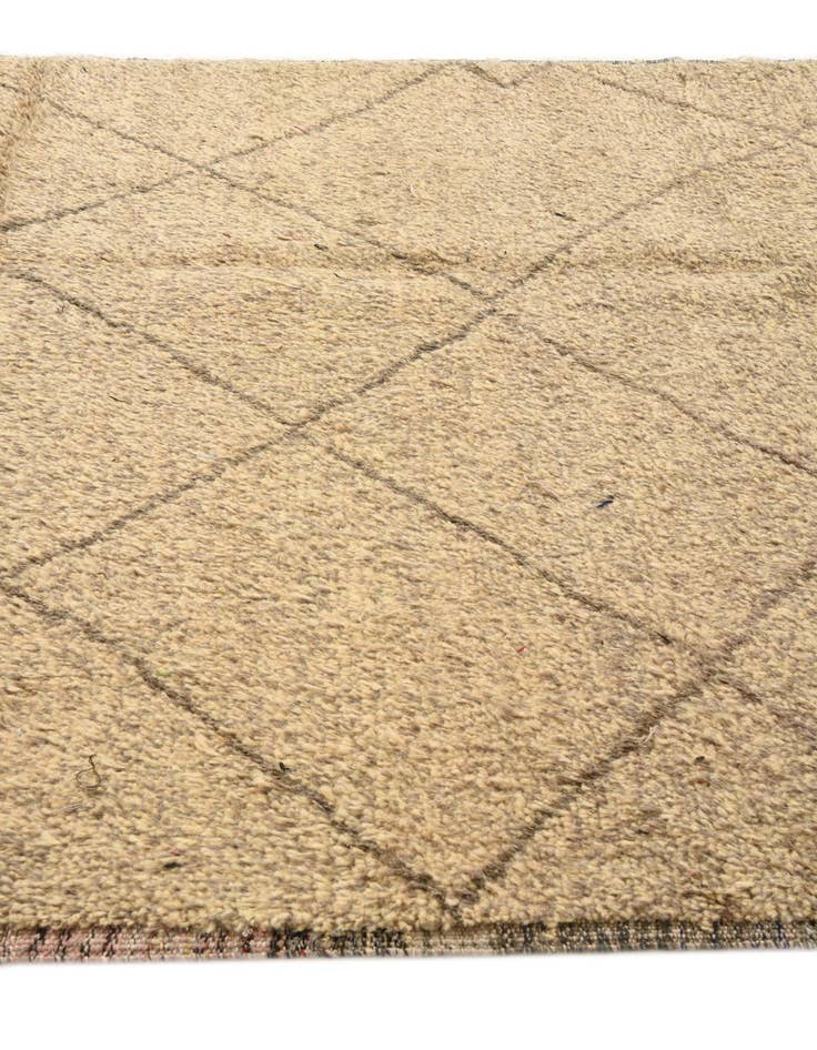 Detail image of  6' 2 x 9' 2  Hand Knotted Moroccan Wool Rug