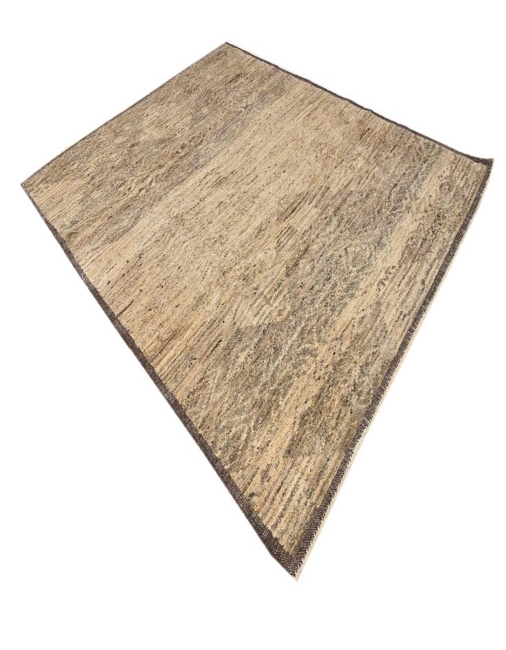 Detail image of  8' 6 x 10' 6  Hand Knotted Moroccan Wool Rug