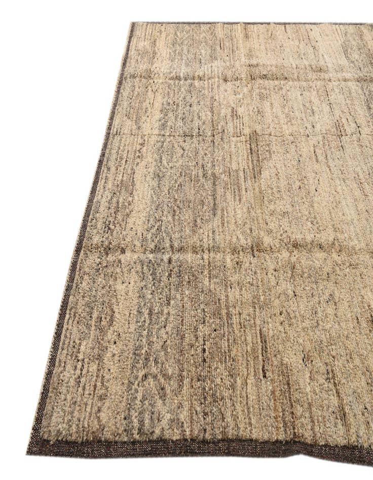 Detail image of  8' 6 x 10' 6  Hand Knotted Moroccan Wool Rug