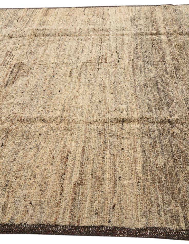 Detail image of  8' 6 x 10' 6  Hand Knotted Moroccan Wool Rug