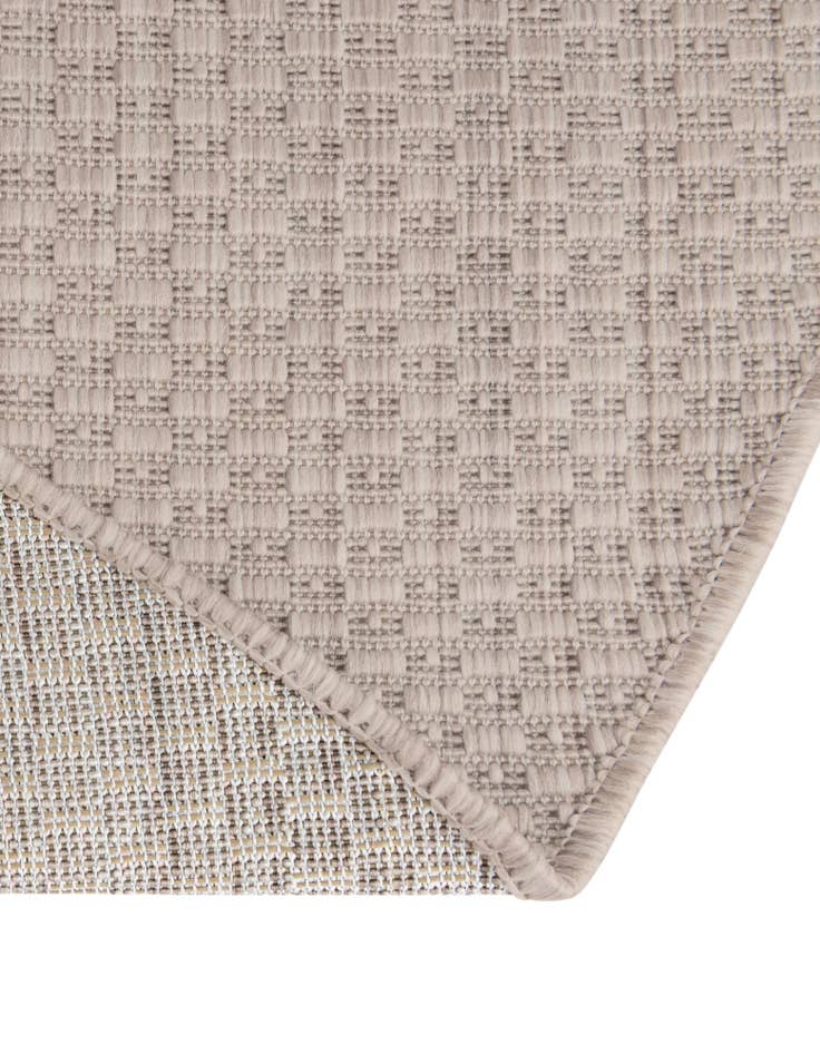 Detail image of  3' x 6'  Washable Solid Indoor / Outdoor Hearth Rug