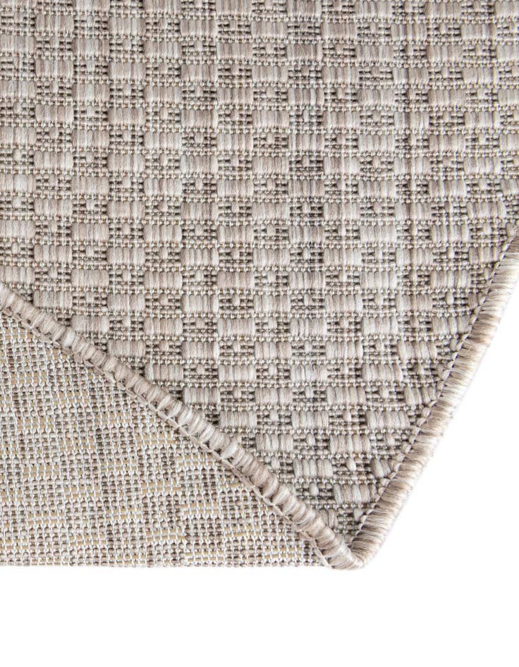 Detail image of  3' x 6'  Washable Solid Indoor / Outdoor Hearth Rug