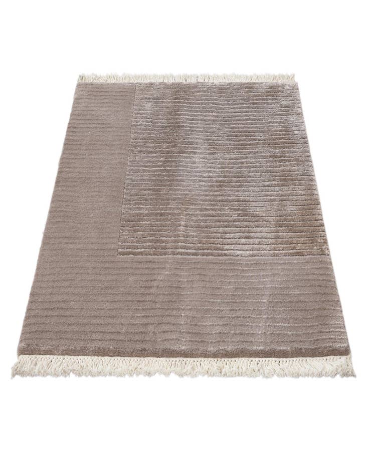 Detail image of  2' 6 x 2' 7  Hand Knotted Darya Wool Square Rug