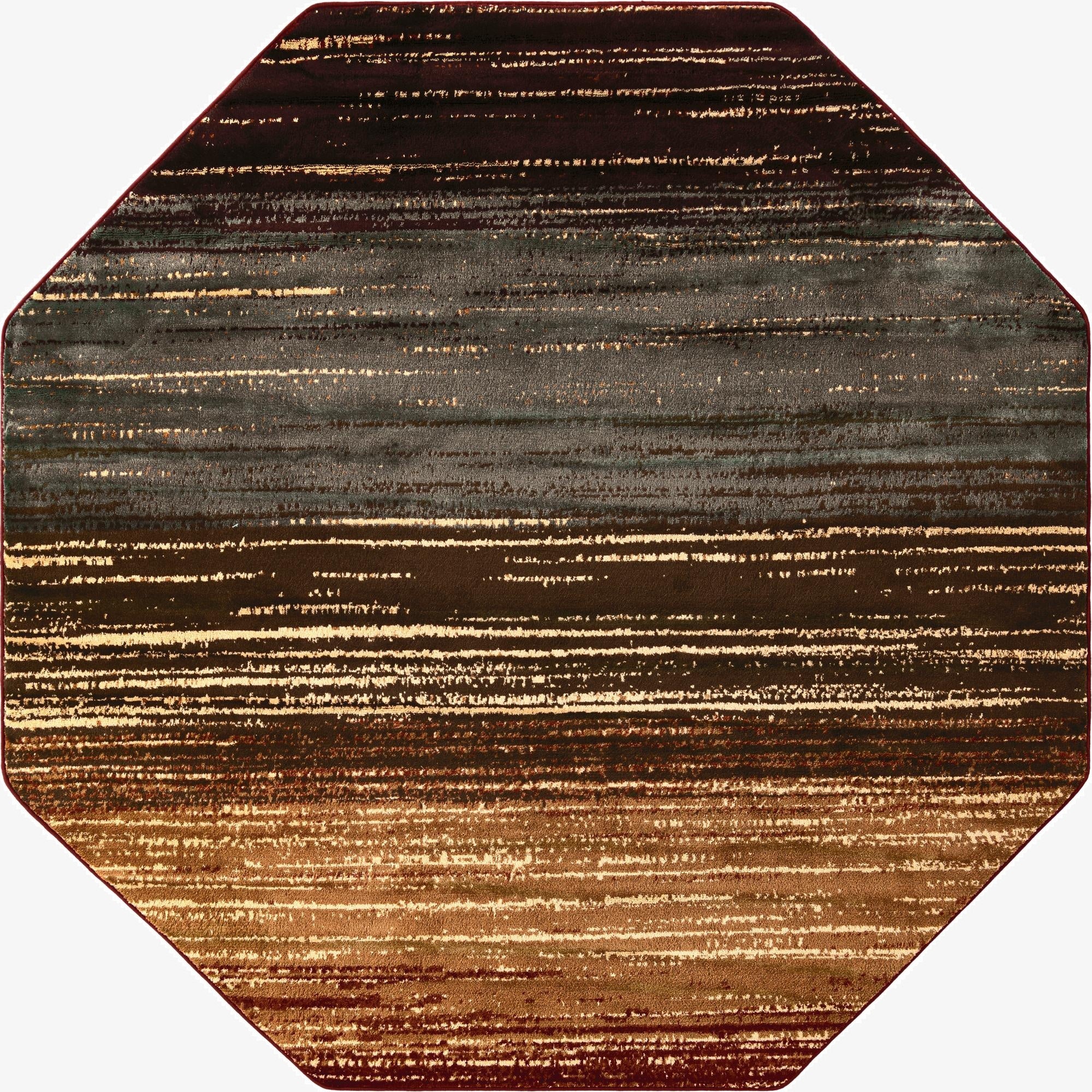  7' x 7' Cafe Octagon Rug