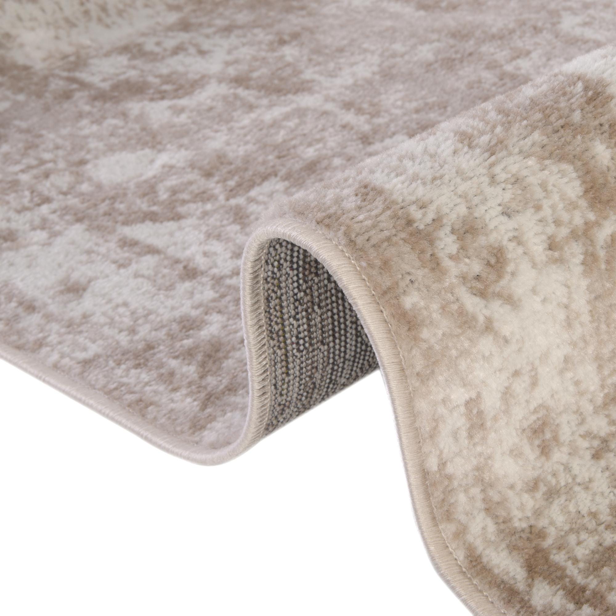 Beige 4' x 4' Monte Carlo Octagon Rug | Rugs.com