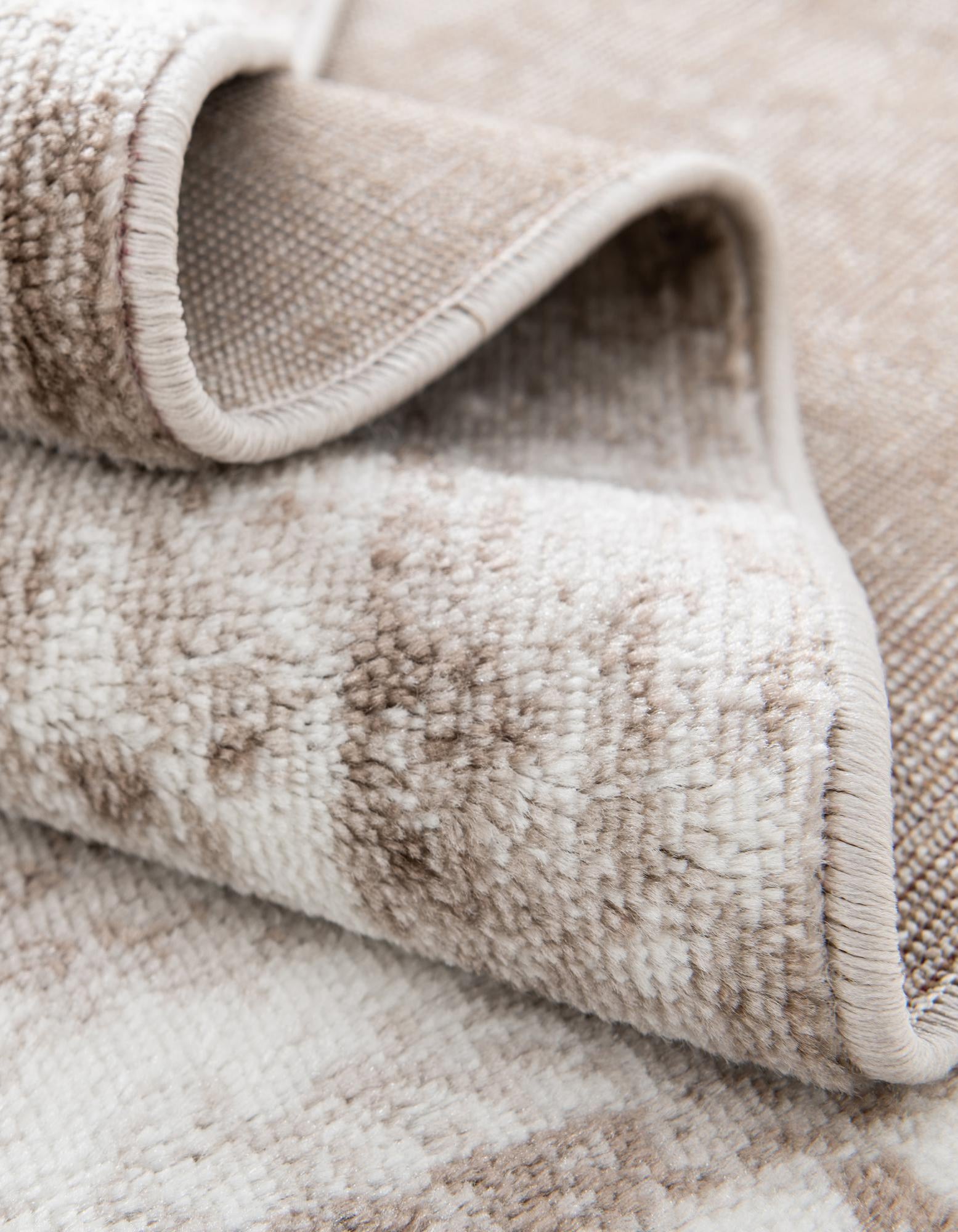 Beige 4' x 4' Monte Carlo Octagon Rug | Rugs.com